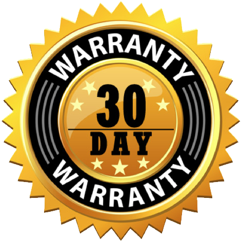 30 Day Shipping Warranty